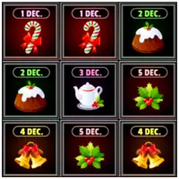 25 December - Juego de combinar fechas en línea y gratis