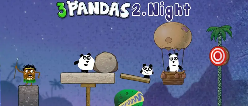 3 Pandas 2. Night - Jogue Online e Grátis