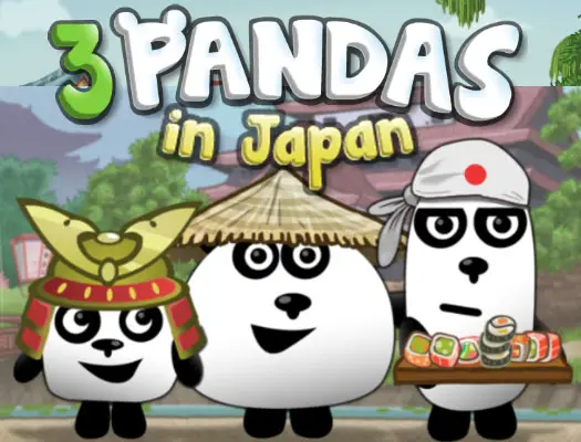 3 Pandas In Japan HTML5 - Ücretsiz Macera Oyunu Oyna