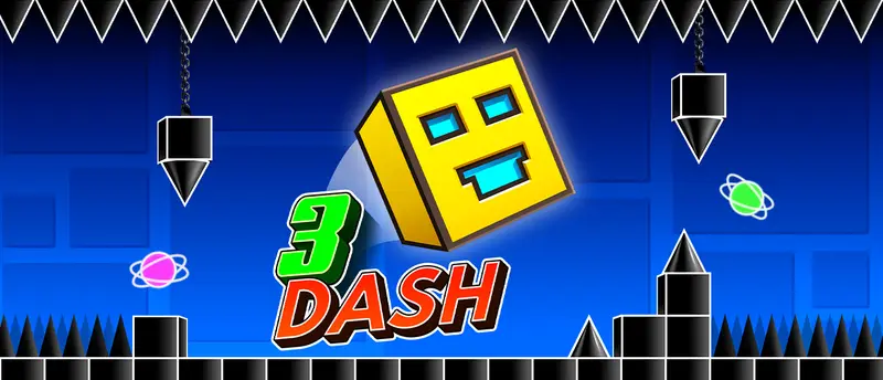 3Dash - Jogo de Plataforma Rítmico 3D Online Grátis
