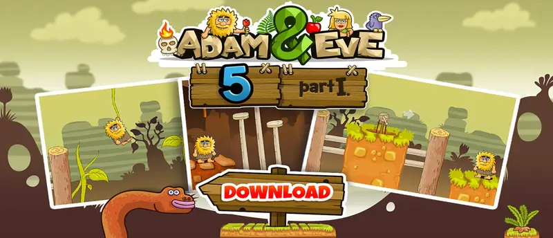 Adam and Eve 5 Part 1 Oyna - Macera ve Bulmaca Oyunu