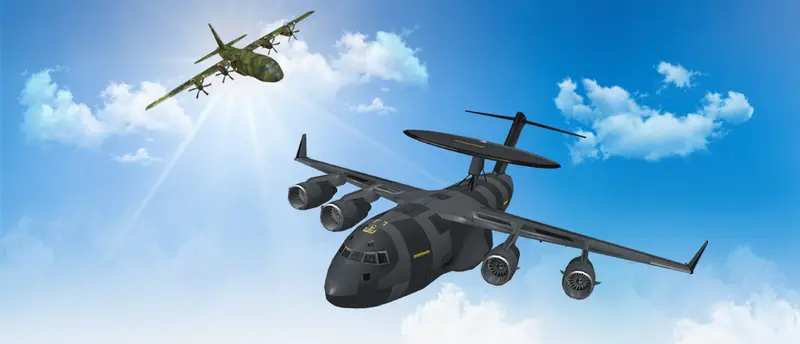Air War Plane Flight Simulator Challenge 3D