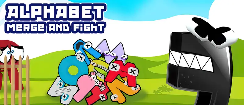 Alphabet Merge and Fight 無料オンラインゲーム - バトルとマージゲーム