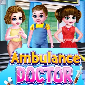 Ambulance Doctor - Jogo de Cuidados de Emergência para Crianças