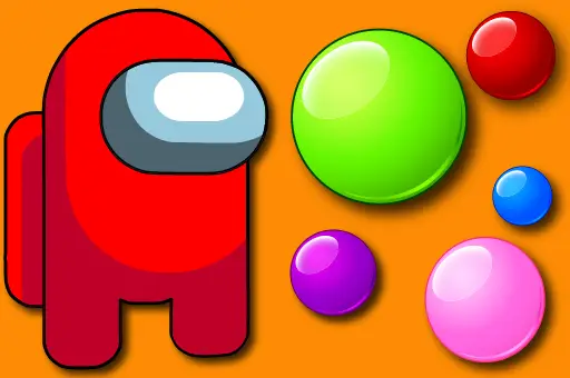 Among Them Bubble Shooter - Jeu de Tir aux Bulles Gratuit en Ligne