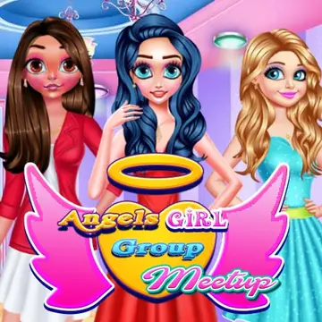 Angels Girl Group Meetup - Ücretsiz Giydirme ve Makyaj Oyunu