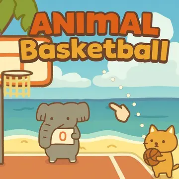 Animal Basketball لعبة كرة سلة ممتعة ومجانية للعب على الإنترنت