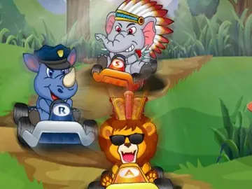 Animal Buggy Racing – Kostenloses Rennspiel online spielen