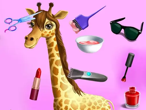 Animal Fashion Hair Salon - Juego de peinados para niños y mascotas
