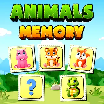 Animals Memory Match - Jeu de mémoire en ligne gratuit