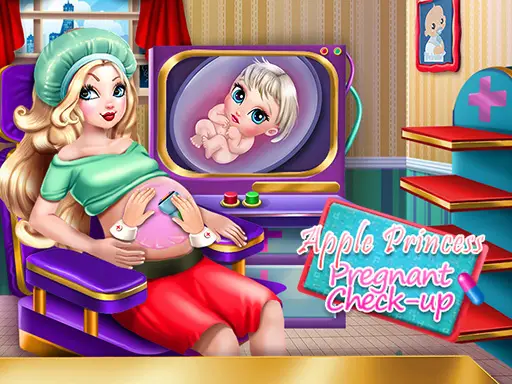 Apple Princess Pregnant Check Up - Jeu de Maternité et Soins pour Filles