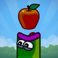 Apple Worm: Juego de rompecabezas lógico gratis para jugar en línea