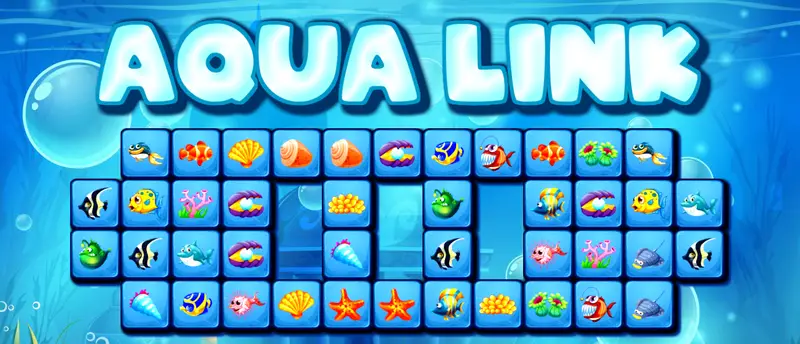 Aqua Link - Jogo de Conectar Blocos Grátis para Jogar Online