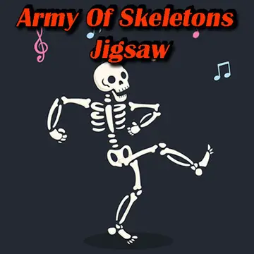 Army Of Skeletons Jigsaw - Jogo de Quebra-Cabeça Online Grátis