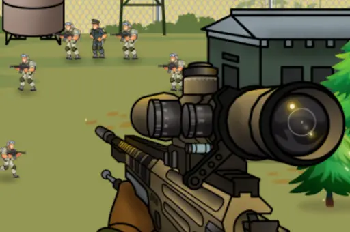 Army Sniper: Jogo de Tiro 2D Grátis para Jogar Online