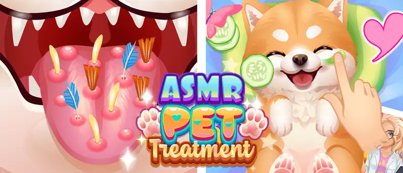 ASMR Pet Treatment Oyna - Rahatlatıcı Evcil Hayvan Bakımı Oyunu