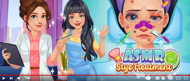 ASMR Stye Treatment - Juego para Cuidar y Estilizar en Línea