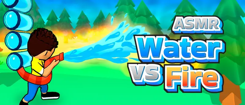 ASMR Water vs Fire - Juego de simulación y casual para jugar gratis