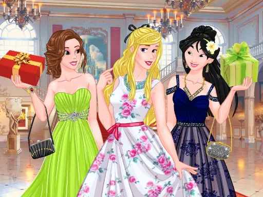 Auroras Birthday Ball - Juego de vestir y celebrar en línea gratis