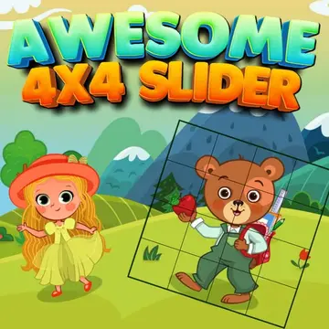 Awesome 4x4 Slider - Jeu de Puzzle en Ligne Gratuit