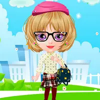 Baby Halen Go To School - おしゃれして遊ぶプレイゲーム