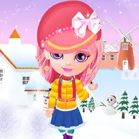 Baby Halen Winter Dress Up - おしゃれ着せ替えゲーム