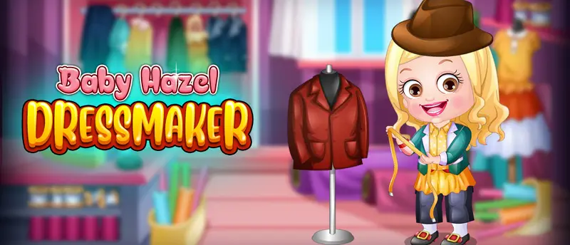 Baby Hazel Dressmaker Dressup لعبة تلبيس مجانية للعب أونلاين