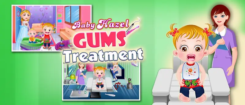 Baby Hazel Gums Treatment - Jeu de soins dentaires pour enfants