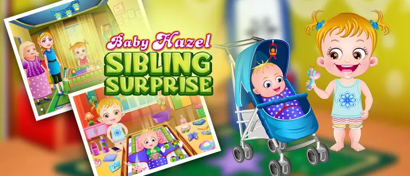 Baby Hazel Sibling Surprise