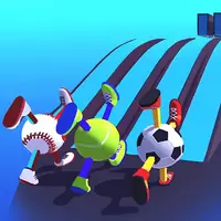 Ball Legs 3D - オンライン無料で遊べるレースゲーム