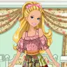 Barbie's Patchwork Peasant Dress