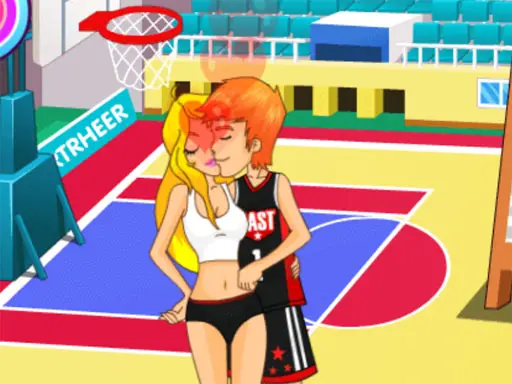 Basketball Kissing – Kostenloses Online Spiel zum Küssen nach dem Spiel