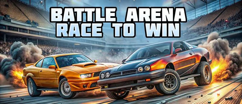 Battle Arena Race to Win - لعبة سباق ومعركة على الإنترنت مجانًا