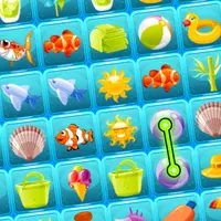 Beach Connect Mahjong لعبة تركيب وتوصيل مجانية على الإنترنت
