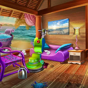 Beach House Cleaning - Juego de Limpieza y Decoración