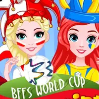 BFFs World Cup Face Paint لعبة تزيين وجه كأس العالم مجانًا