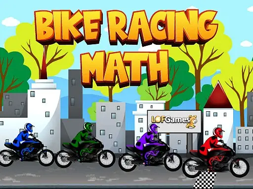 Bike Racing Math - Juego de carreras y matemáticas gratis en línea