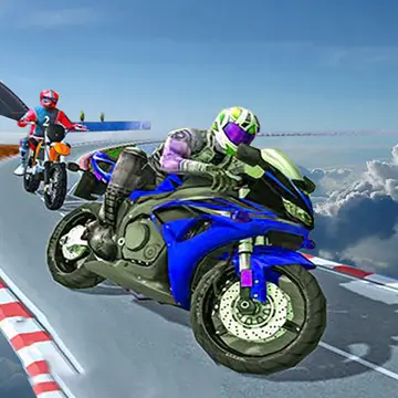 Bike Stunt Race Master 3D Yarış Oyunu - Ücretsiz Oyna