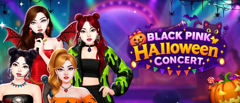 Black Pink Halloween Concert