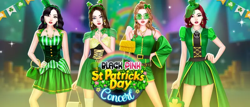 Black Pink St.Patricks day Concert