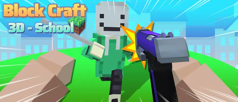 Block Craft 3D School - Jogue Grátis e Crie no Estilo Minecraft