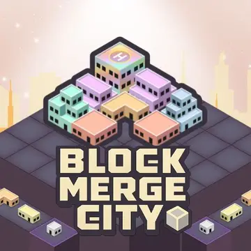 Block Merge City - Free Isometric Puzzle Game to Play & Merge Buildings