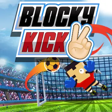 Blocky Kick 2 - Free Soccer Penalty Game to Play and Score Goals