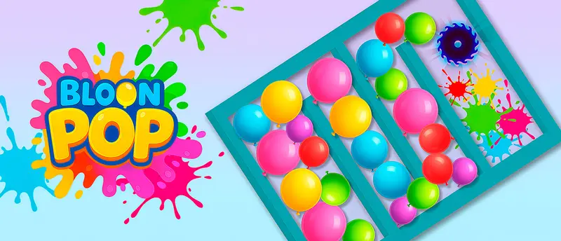 Bloon Pop - Jeu de Puzzle Facile à Jouer en Ligne Gratuit