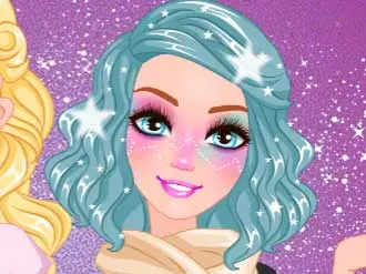 Bonnie Galaxy Faces - Online Make-up Spiel für Mädchen kostenlos