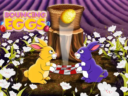 Bouncing Eggs - HTML5物理ゲームで遊ぶ無料オンラインゲーム