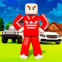 Boxteria: Juego de disparos y carreras en mundo cúbico gratis