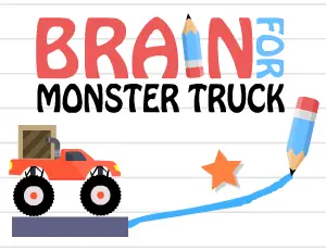 Brain For Monster Truck: Juego de Rompecabezas en Línea Gratis
