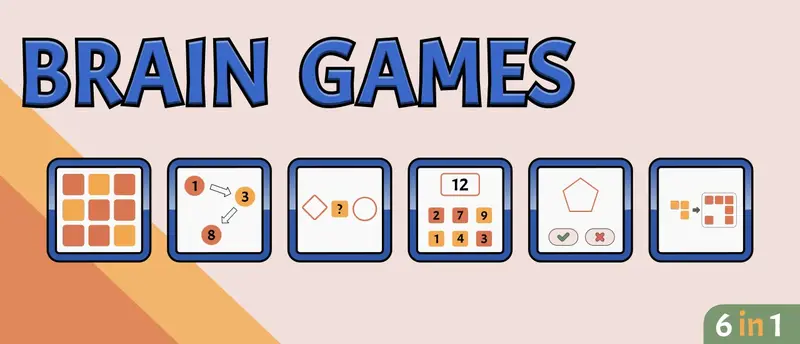 Brain Games ألعاب ذهنية مجانية للعب عبر الإنترنت