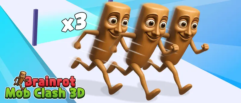 Brainrot Mob Clash 3D - Jogue Online e Grátis